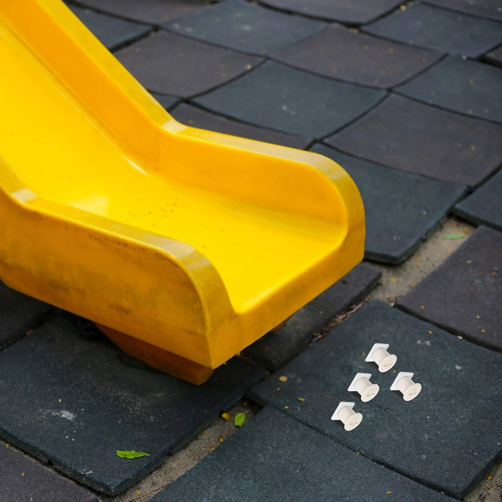Bouchons à vis de fixation coulissante en plastique, 8 pièces, équipement de terrain de jeu pour enfants en plein air, balançoires, accessoire de remplacement