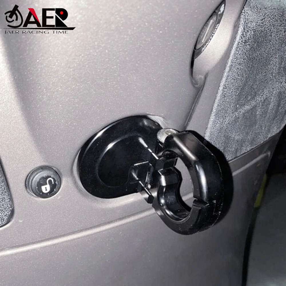 Motorcycle Accessories Foldable Storage Luggage Hook for VESPA GTS250 GTS300 2013-2020 Trip Bag Hanger Helmet Hook Holder Lock