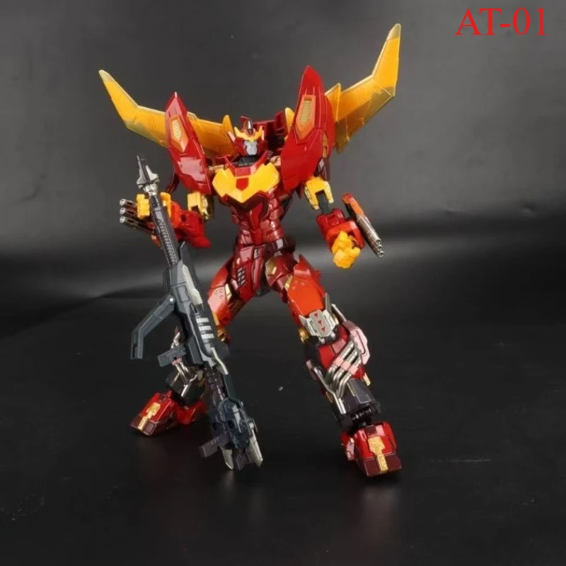 

【In Stock】Transformed Toy AT-01 AT-01 Moving Human Figure KO Upgraded Version Moving Robot Model Gift Collection
