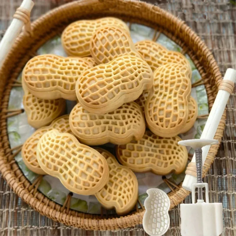 Moule à Biscuits en Forme de Lune, Arachide, Persimmon, Cadre PMurcia, Croustillant, Pâtisserie, Outils de Cuisson