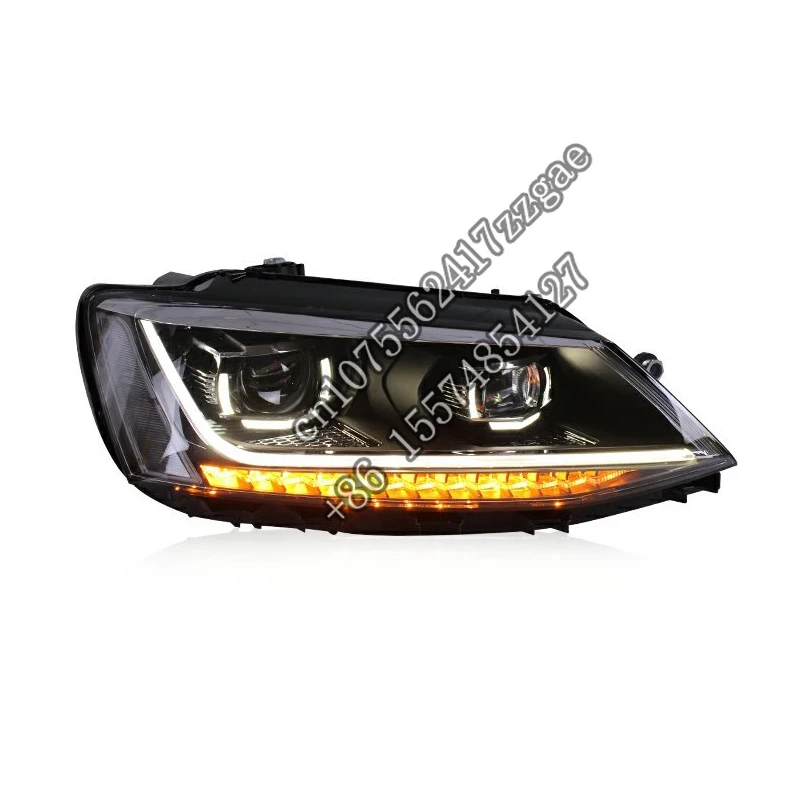 For  For Jetta MK6 - Sagitar  Front Light 2012-2014 LED headlight