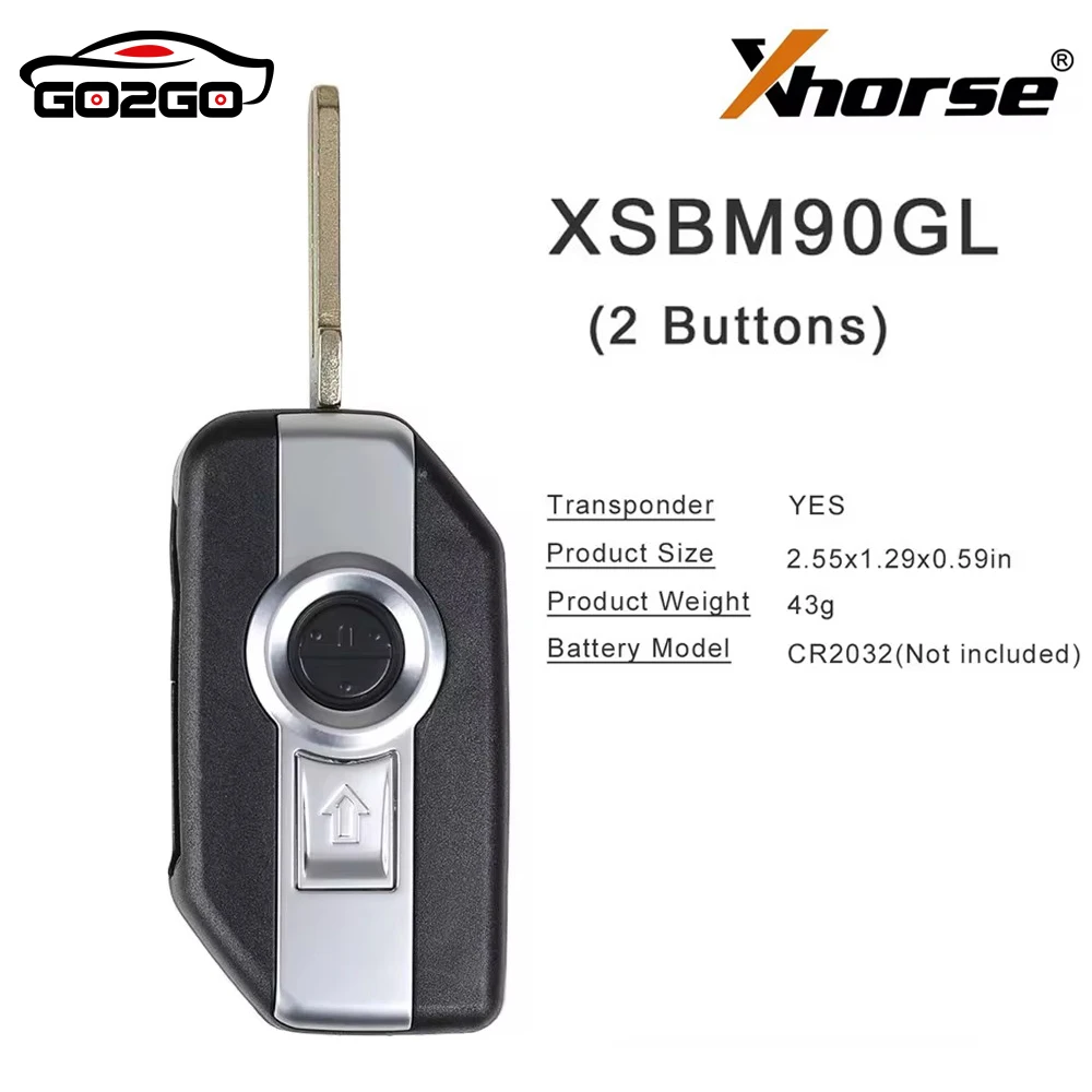 Xhorse VVDI XM38 Smart Key XSBM90GL XSBMM0GL Obsługa 8A Smart Key i 4D 80Bit Key Type dla BMW Motorcycle R1200GS K1300 K1600