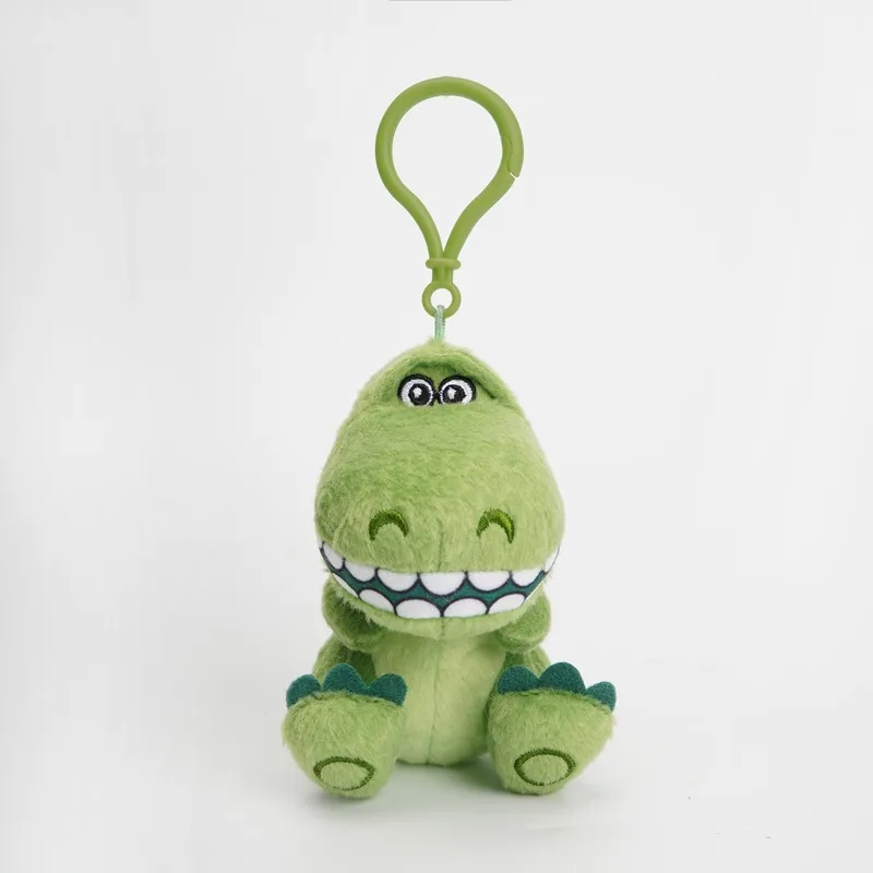 Disney Toy Story Rex Anime Cartoon Cute Plush Toy Creative Dinosaur Doll Pendant Personalized Keychain Accessories Birthday Gift