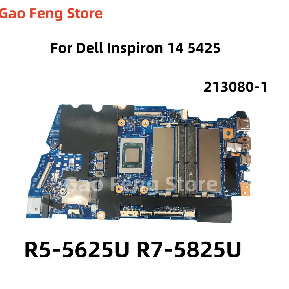 213080-1 Original For Dell Inspiron 14 5425 Laptop Motherboard CPU: R5-5625U R7-5825U AMD CN-0J9C2M CN-0TGWG4 Test perfectly