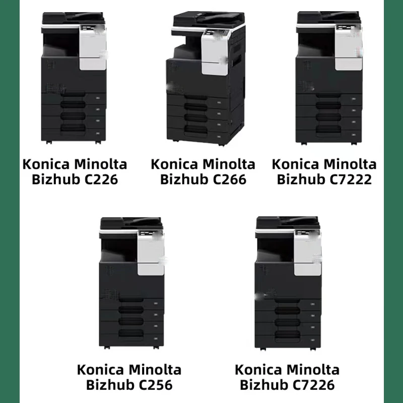 Cartucho de tóner Compatible con Konica, Minolta, Bizhub, CMY110g, TN223, TN224, TN, C226, 256, 266, 7222, 7226, 1 unidad