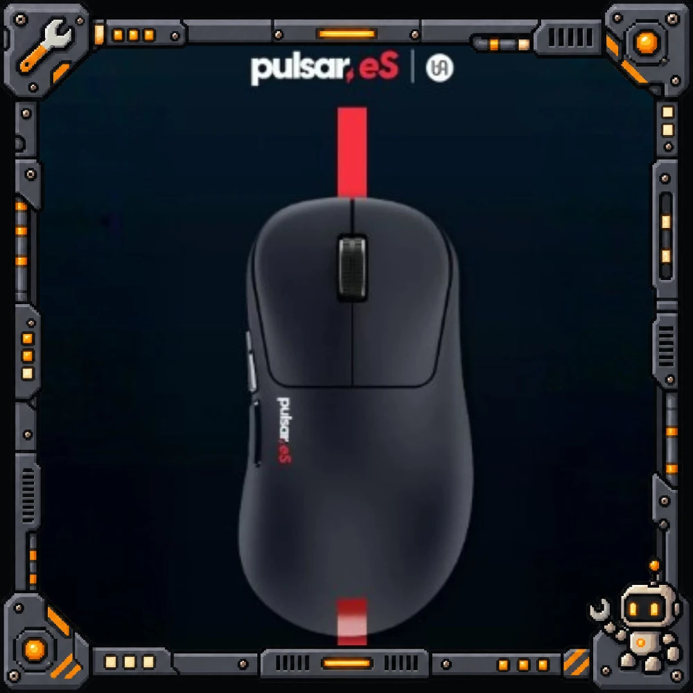 Pulsar eS Xlite Mouse Wireless Ergonomic Shape XS-2 Sensor Up to 8K Polling Optical Switches with eS Link Receiver Gaming Mouse