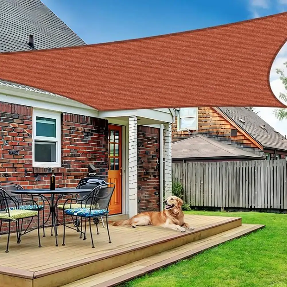 

Waterproof Sun Shelter,Square Rectangle,UV Resistant, Outdoor Pool Shade Sail Awning Shade Cloth,HDPE Fabric