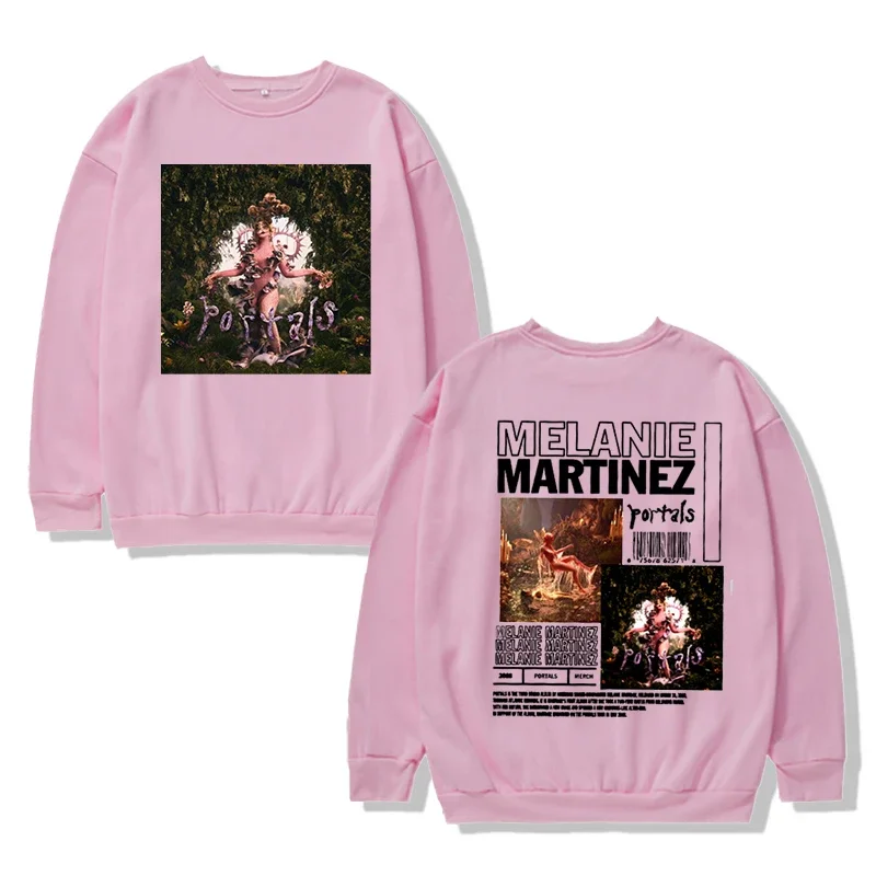 Vintage Melanie Martinez Graphic Print Oversized Sweatshirt, The Trilogy Tour Portals, Streetwear Aesthetic,Oversized Sweatshirt