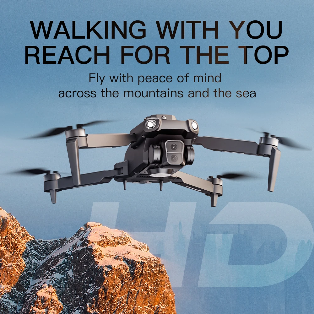 New SG109 Drone 8K HD Dual Camera 5G GPSWifi Professional Photography Optical Positioning Foldable Quadcopter RC Drone Toys Gift