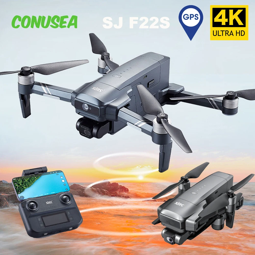 

Sj F22S Rc Dron Gps Drones with Camera Hd Wifi Fpv Drone 4K Profesional Anti-Shake Aerial Camera Obstacle Avoidance Quadcopter