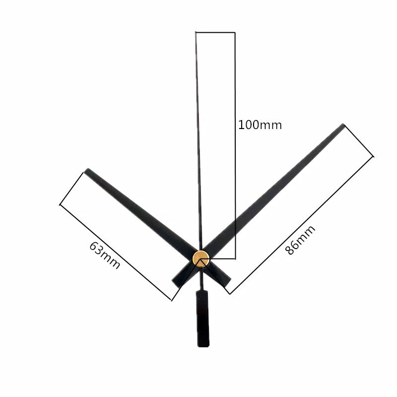 Wall Clocks Hand Spade Modern Design Timepiece Large 3d Clock DIY Watch Building Kits Mechanism Big Parts Replacement