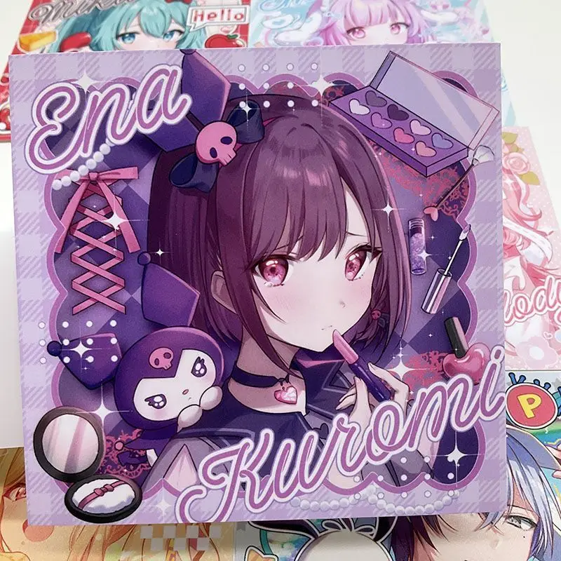 بروش بطاقة صور من Project Sekai Anime Momoi Airi Otori Emu لحقيبة الظهر التأثيرية شارة إكسسوارات الملابس هدية تزيين