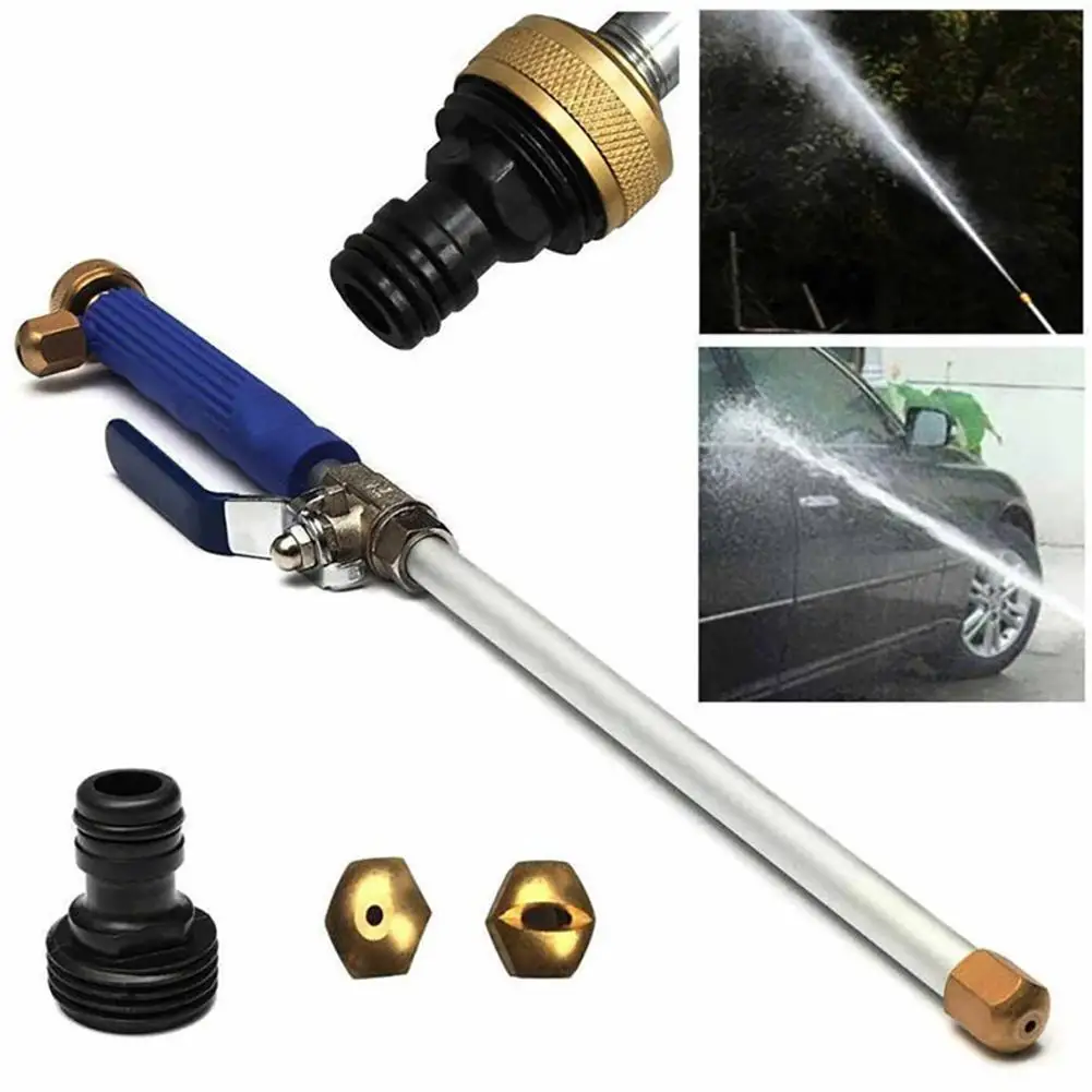 Hochdruck-Wassersprüher für Autowäsche, Gartenreiniger mit Schlauch und Düse, Sprühgerät für Autoreinigung ﻿