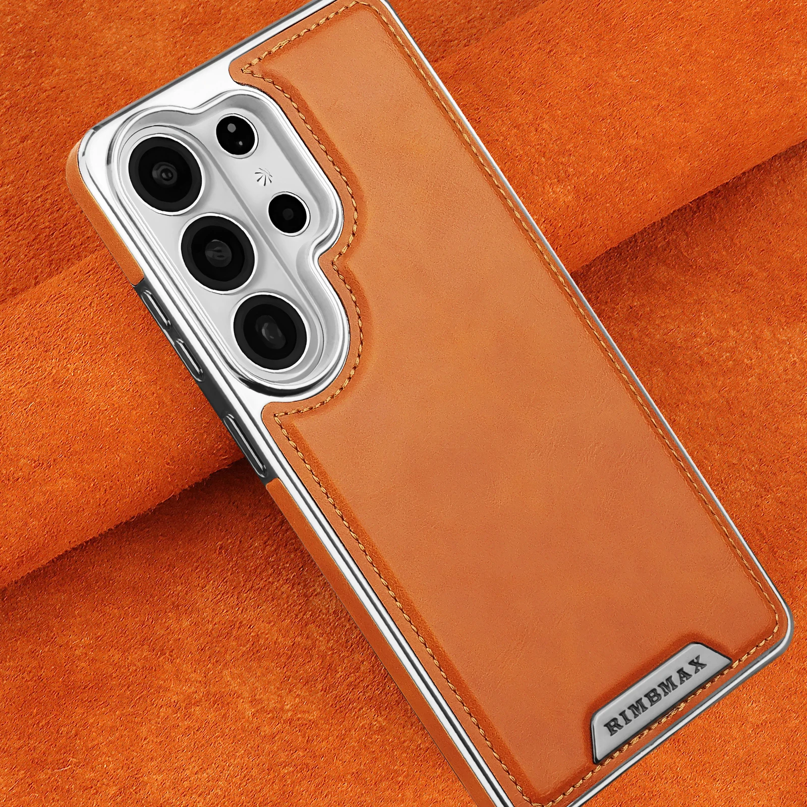 Luxury Business Magnetic Leather Case For Samsung Galaxy S26 Ultra S25 S24 Plus S23 Comfortable Grip Shockproof Business Cover