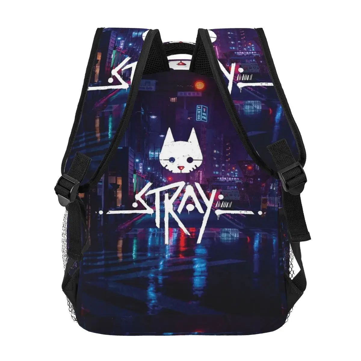 Stray Logo Essential Backpacks Boys Girls Bookbag Children School Bags Cartoon Kids Rucksack Shoulder Bag Large Capacity