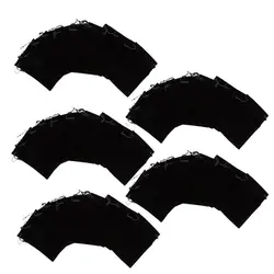 50-delige geschenkzakjes Fluwelen zakje met trekkoord Bruiloft gunst opbergtas Perfect voor het opbergen van kralen Andere sieraden Oorbelopslag