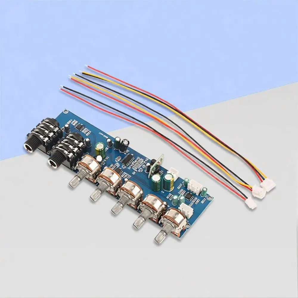 PT2399 Karaoke Microphone Preamp Module Echo Delay Reverberation Audio Tuning Board Signal Interface For Outdoor Speaker DIY