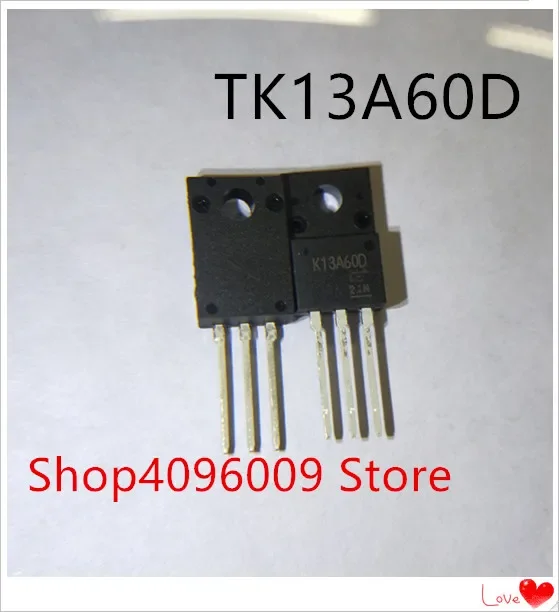 NEW 10PCS/LOT TK13A60D TO-220F K13A60D TO220F TK13A60 TO-220 13A60