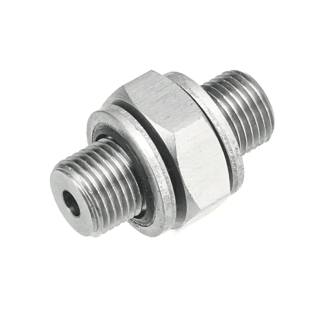 Adaptador de manguera de carga de aire, macho de ajuste, 1/8BSP a 1/8BSP,1/8BSP a 1/4BSP