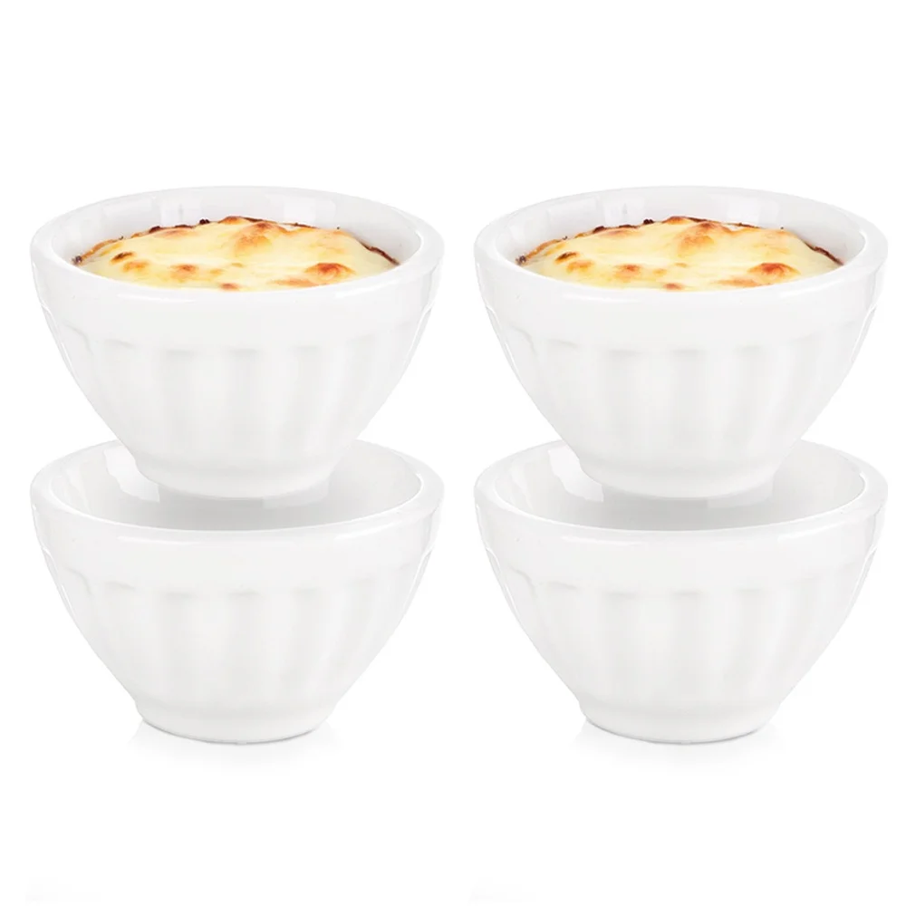 Porseleinen snackschalen 6 cm, 40 ml 4 stuks