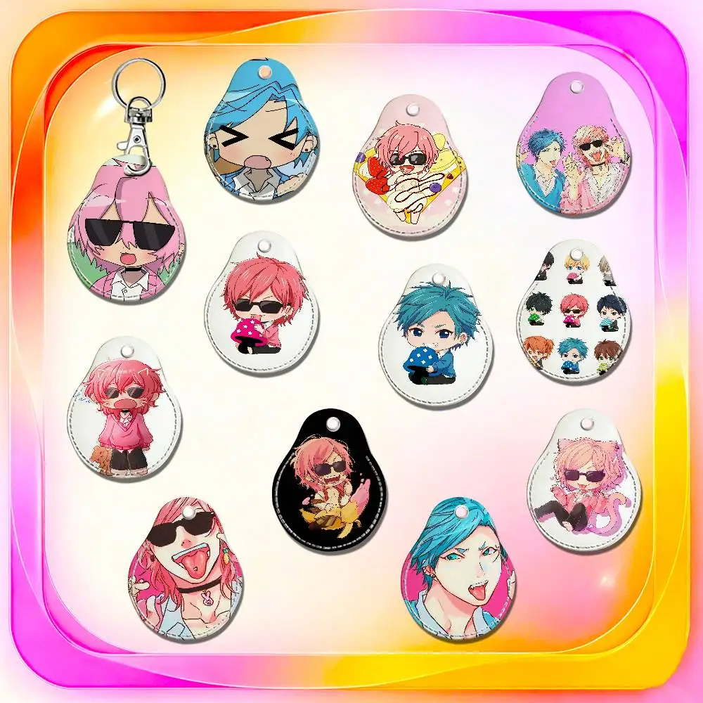 For Yuri Yarichin Club For Air Tag Case Card Holder Keychain ID Badge Credit Bank Access For AirTag Case Shell
