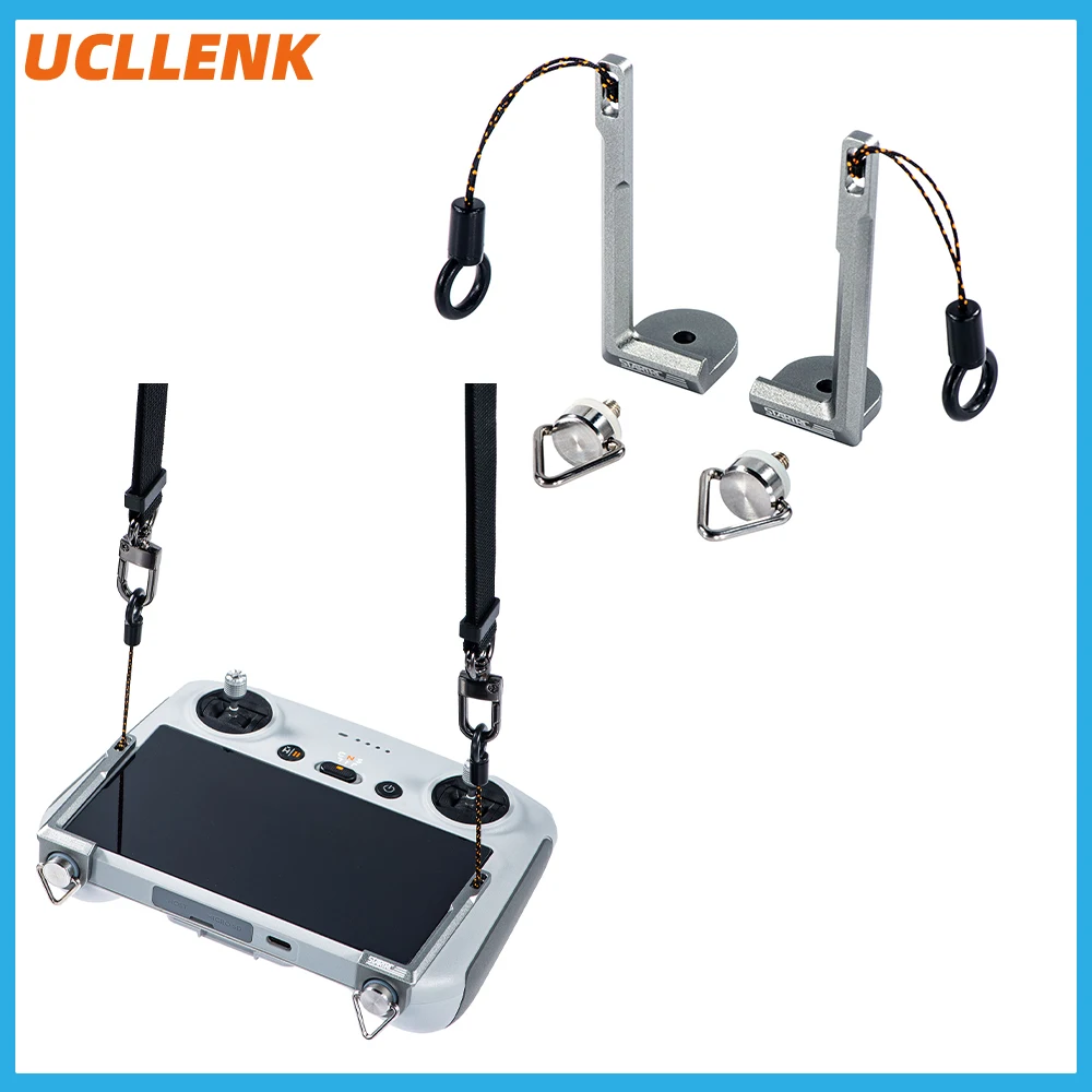 موازنة حزام ل DJI Mini 4 Pro/فليب الطائرة بدون طيار التحكم عن بعد RC/RC2 المضادة للأكسدة ذات الاستخدام المزدوج حزام متوازن حامل معدني ACC