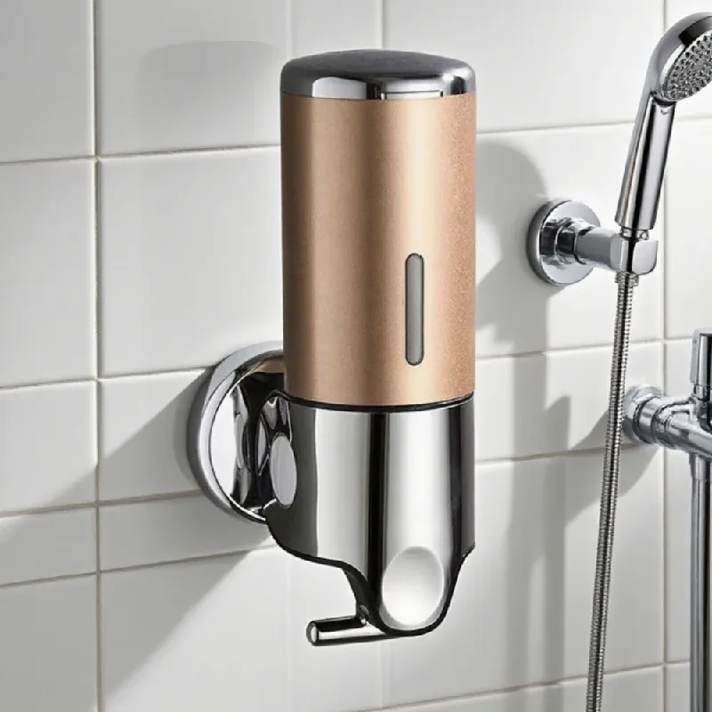 

Soap Dispensers Shampoo Dispenser Hotel Bathroom Toilet Wall-mounted Shampoo Shower Gel Press Box Soap Pump Barrel Hand Liquid