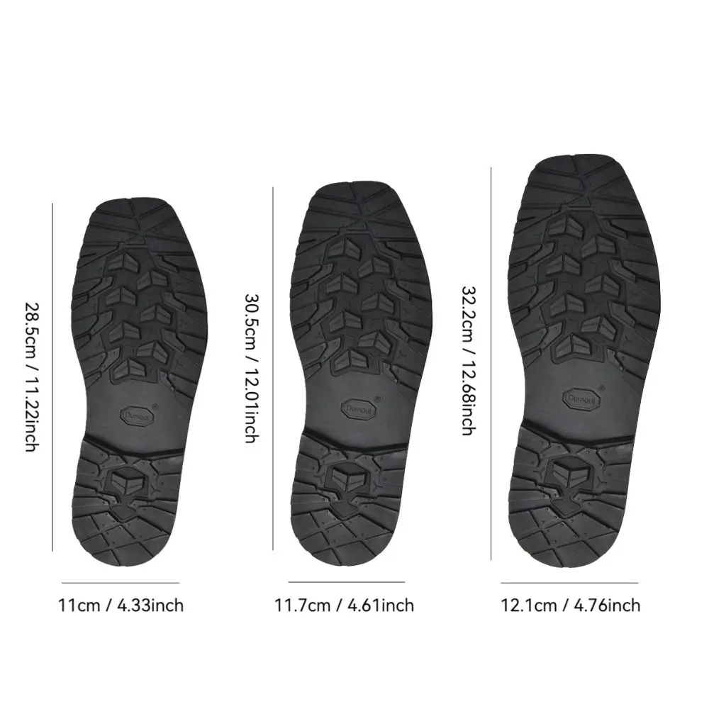 1 زوج عالية الجودة عدم الانزلاق باطن المطاط DIY بها بنفسك كوتابل رشاقته وحيد إصلاح ملصقات استبدال باطن الأحذية مقاومة للاهتراء #4