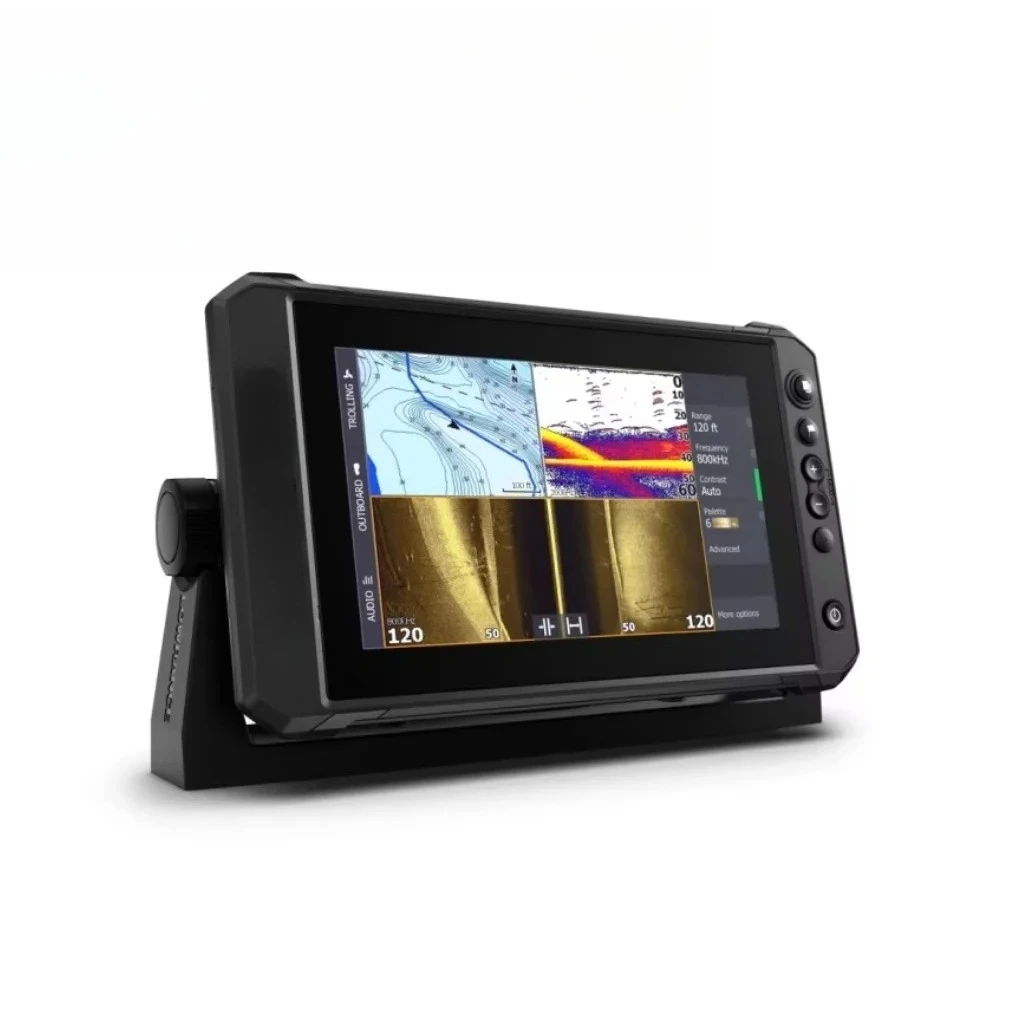 Portable Touchscreen Fish Finder Real-Time Dynamic Sonar Full Sweep Chartplotter Multi-Dimensional Imaging
