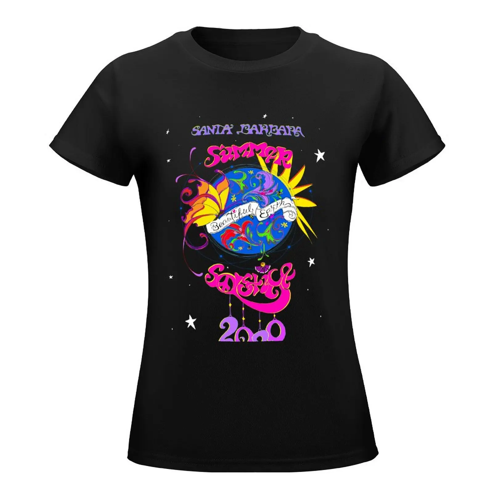 Katreece Montgomery Beautiful Earth Summer Solstice Celebration 2020 T-Shirt female tees t shirt Women