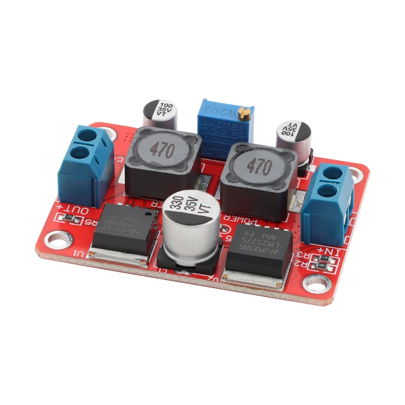 LM2596S DC-DC LM2577S تنحى دفعة باك الجهد وحدة محول الطاقة غير معزولة تيار مستمر مجلس لاردوينو