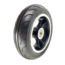 145x40 Wheel Solid Tire and Aluminum Alloy Rim for Foldable Carbon Fiber Electric Scooter 5.5-6 Inch Wheels Replacement Parts