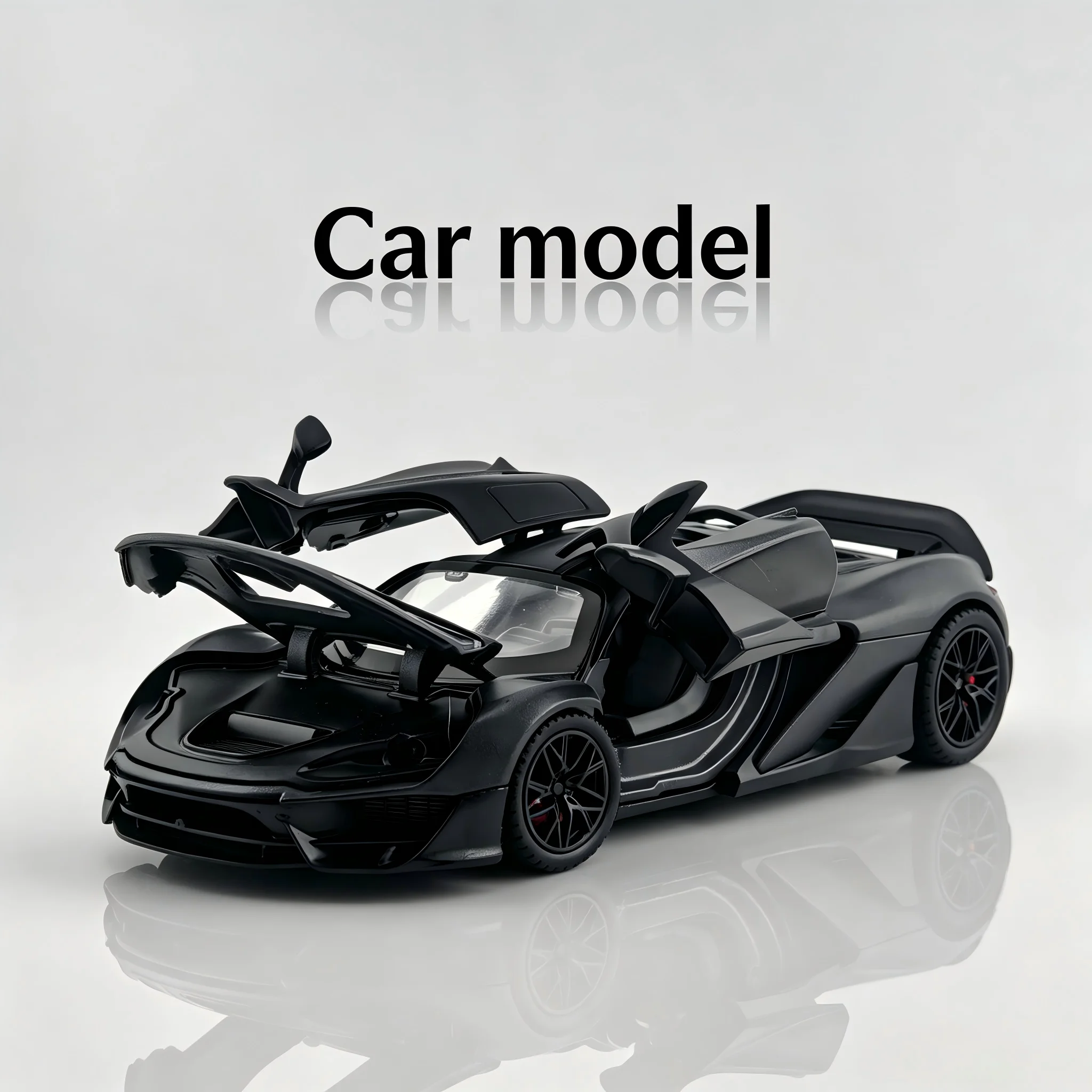 1/24 High-Grade Alloy Sports Car Model - Stylish Design, Exquisite Craftsmanship, Realistic Appearance Whether It's Home Decor or Not, It's Still a Part of the Home.