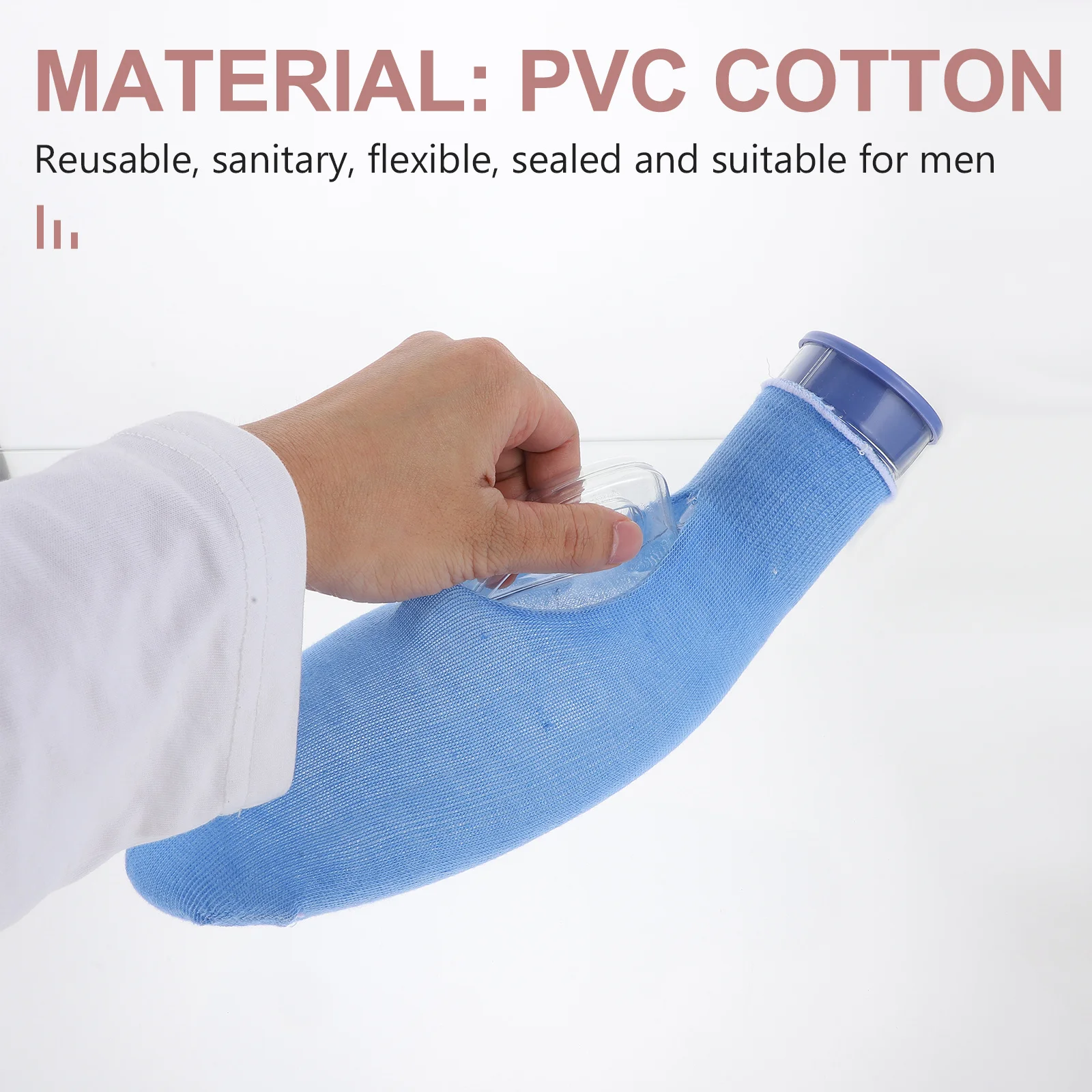 Unisex Urinal Bottle Portable Outdoor Emergency Urinal for Men Women Travel Camping Trekking Reusable Leakproof PVC Cotton