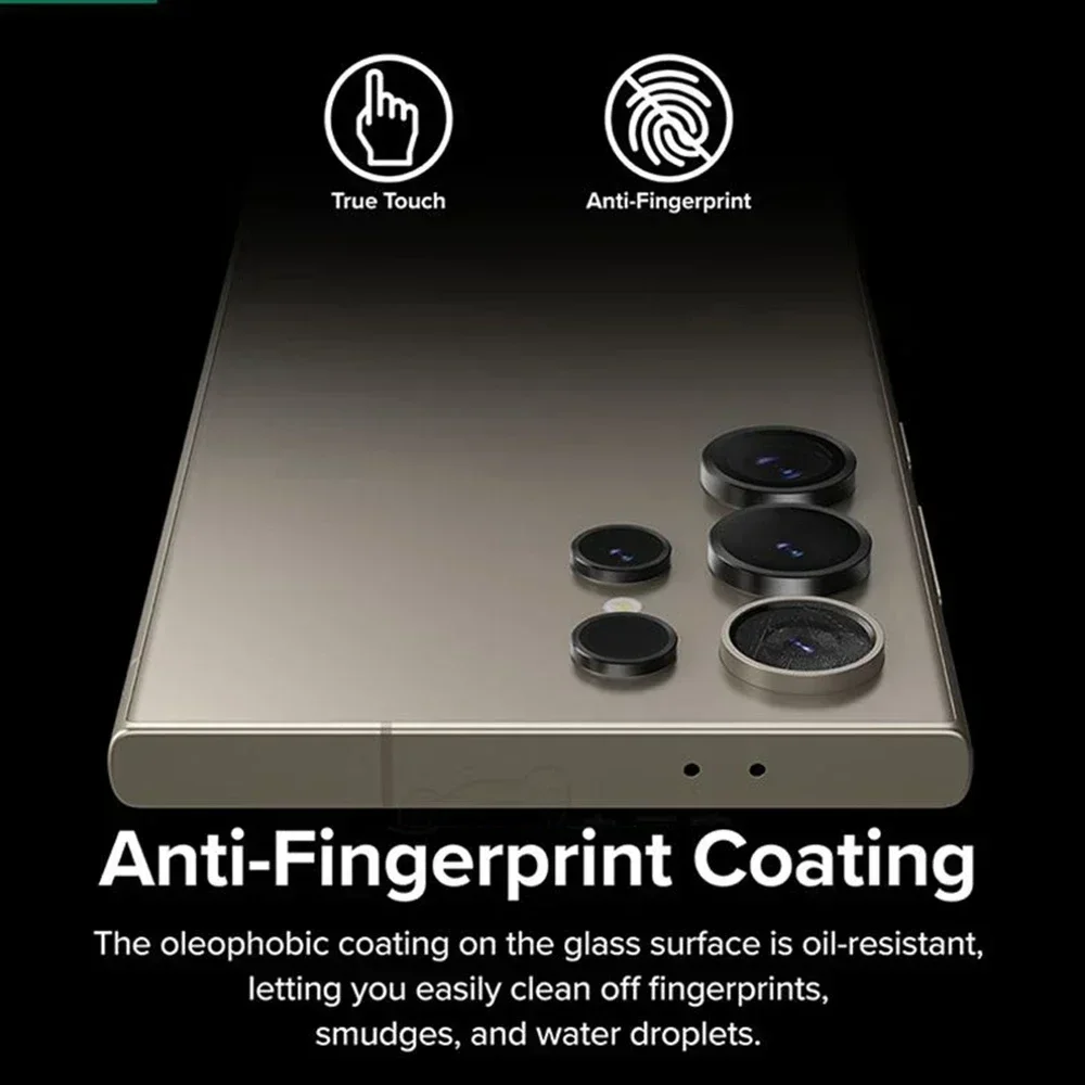 For Samsung S24 Ultra Metal Camera Protector Case Tempered Glass Lens Ring For Samsung Galaxy S24 Plus Ultra S24Ultra Lens Film