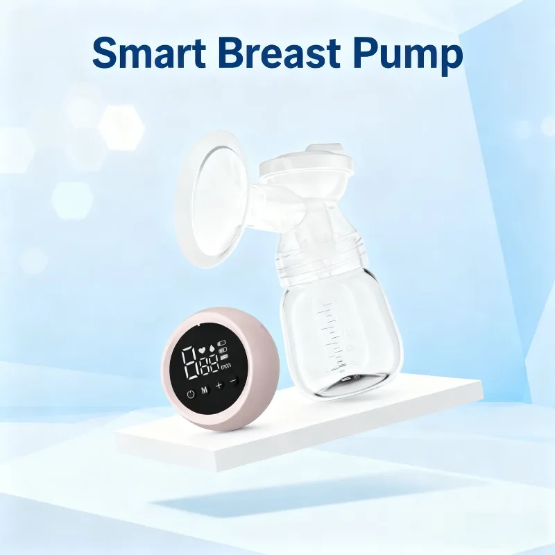 

Fully Automatic Electric Breast Pump with LCD Display High Suction Power and Quiet Operation