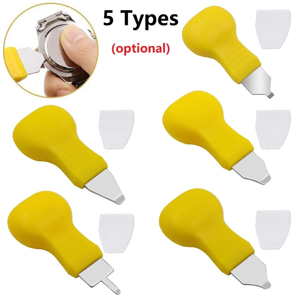 Abridor de caixa amarelo, abridor de capa, removedor de alavanca, acessórios, reparo, ferramenta de substituição para trabalho manual, qualidade superior
