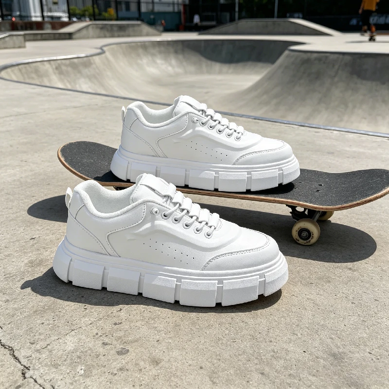 Fashion Breathable Shoes Men's Oxford Shoes New Casual Sneakers for Men 2026 Retro Luxury Leather Shoes Handmade Platform Boot