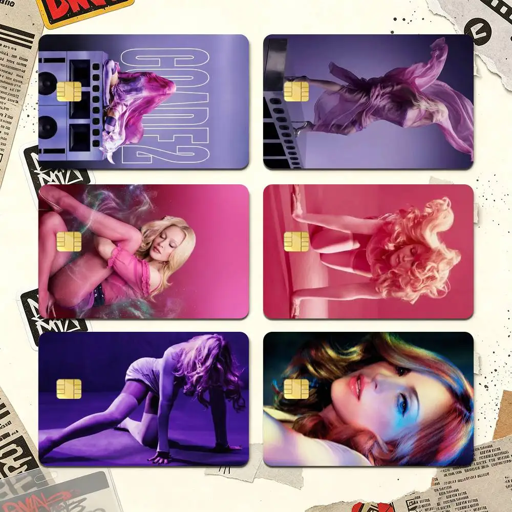 M-Madonna I Feel So Free Confessions Credit Card HD Stickers Easy to replace, change card style anytime as you like