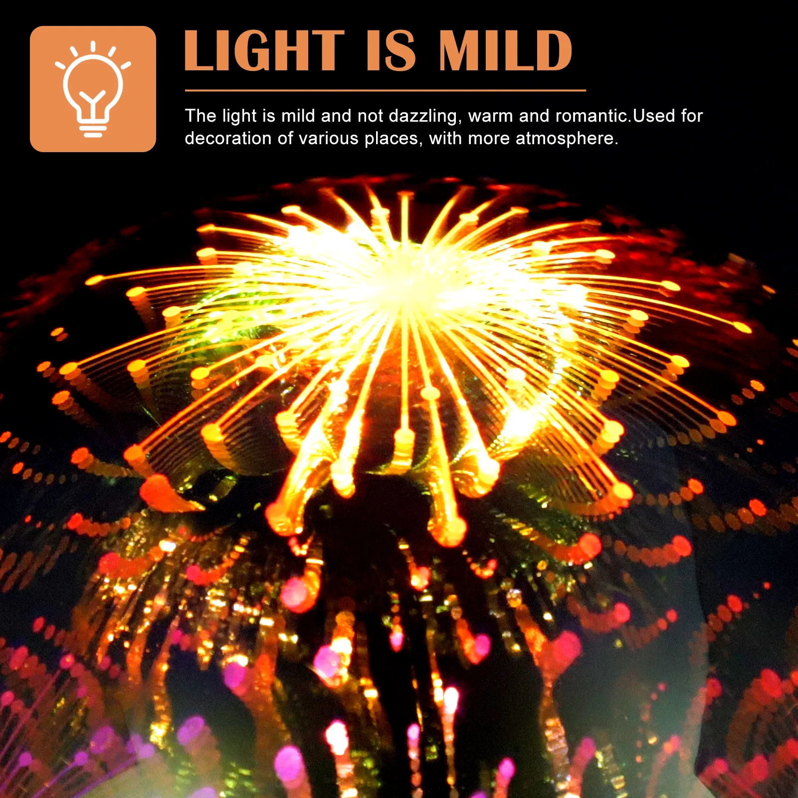 

Colorful Projection Ambient Light Romantic Night Firework Desktop Projector Vibe Atmosphere Lamp Decor Delicate Exquisite Stage