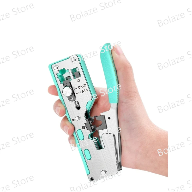 Category 7 Network cable pliers Multifunctional RJ45 Shielded cable pliers with tail clip