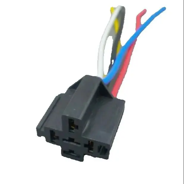 worldgolden-5-30-100pcs-5-fios-soquete-de-plastico-rele-chicote-de-fios-soquete-de-rele