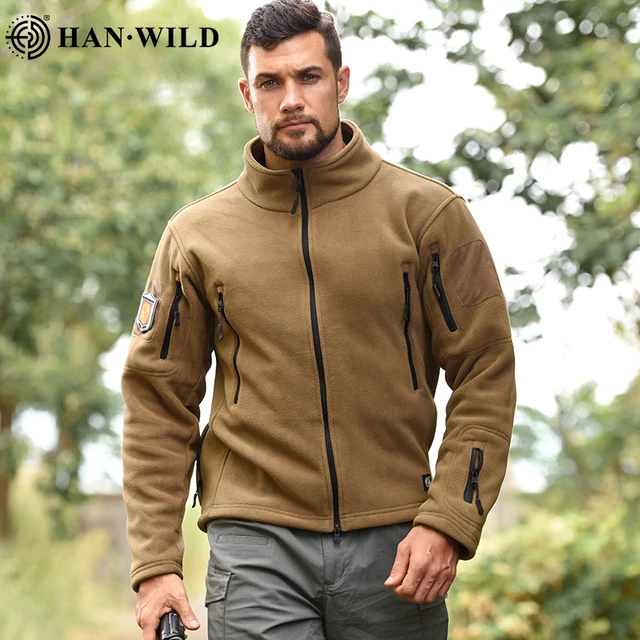 Mens Fleece Jacket Hood Hunting Tactical Jacket Men Army Sport Men Thermal Fleece Aliexpress