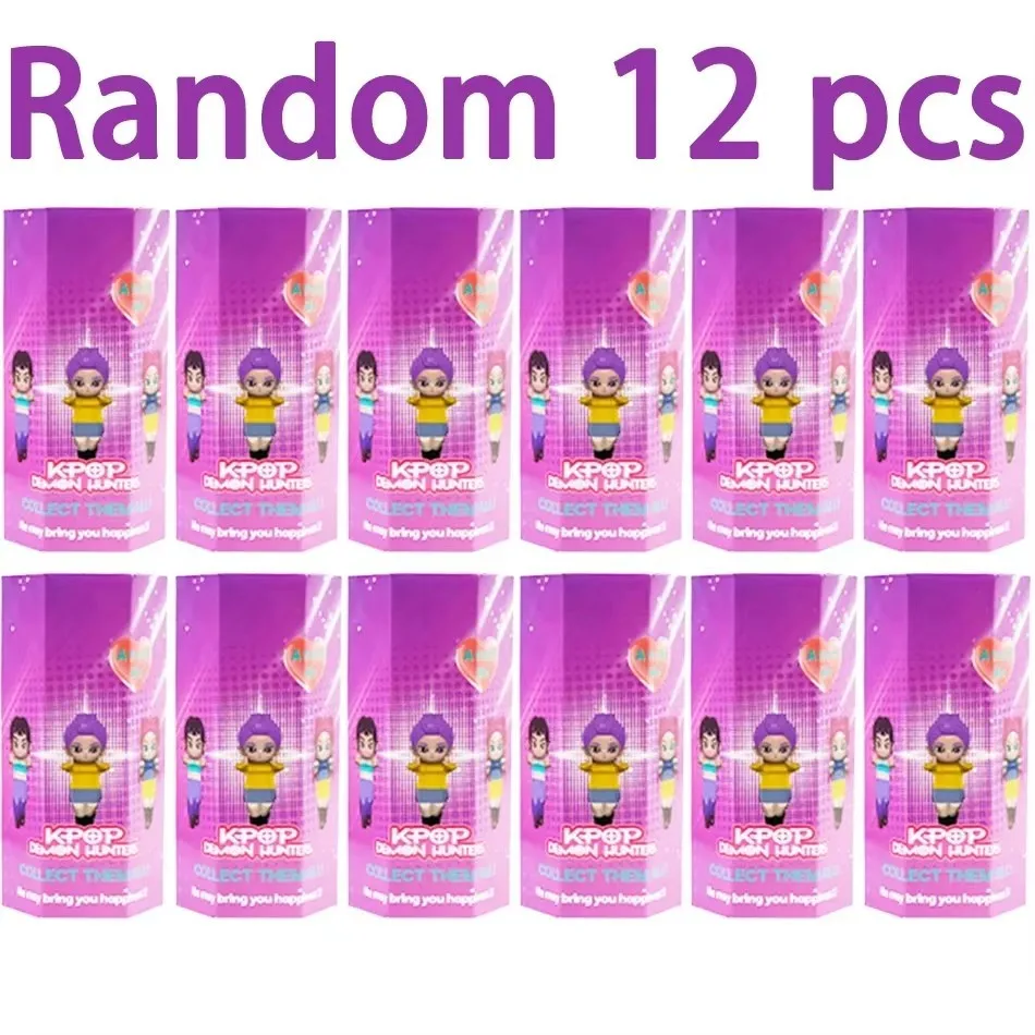 والشيطان هنتر 2D الاكريليك شجرة عيد الميلاد زخرفة Kpop نمط القوطية عطلة ديكور لطيف صندوق أعمى هدية للمراهقين والنساء #4