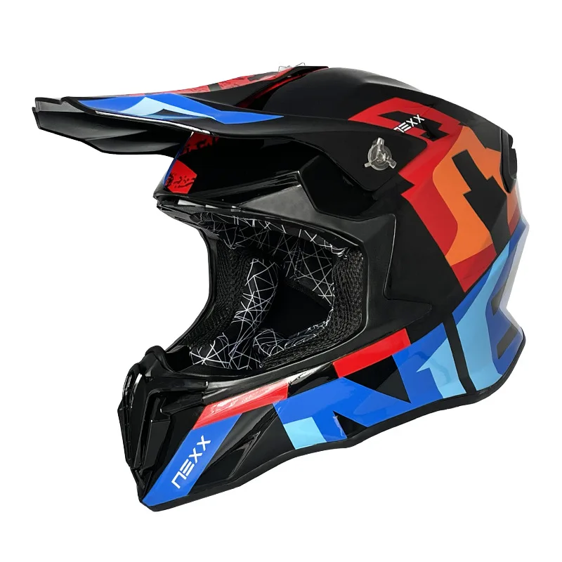 Motorhelm met zonnescherm Atv DOT Road Cross motorcrosshelm Off Road Racing Moto-helmen