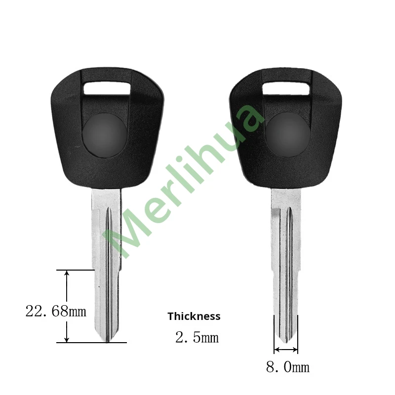 Honda motorcycle key, suitable for: Honda key blank Cruise GL1800 Gold Wing 1800 blank Key blank(Can install chips)