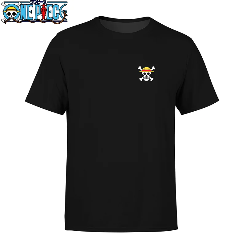 

ONE PIECE Anime Oversized T-Shirt for Men and Women Summer Short Sleeve Half-Sleeve Tee 100% Cotton Tops Casual Loose T Shirts
