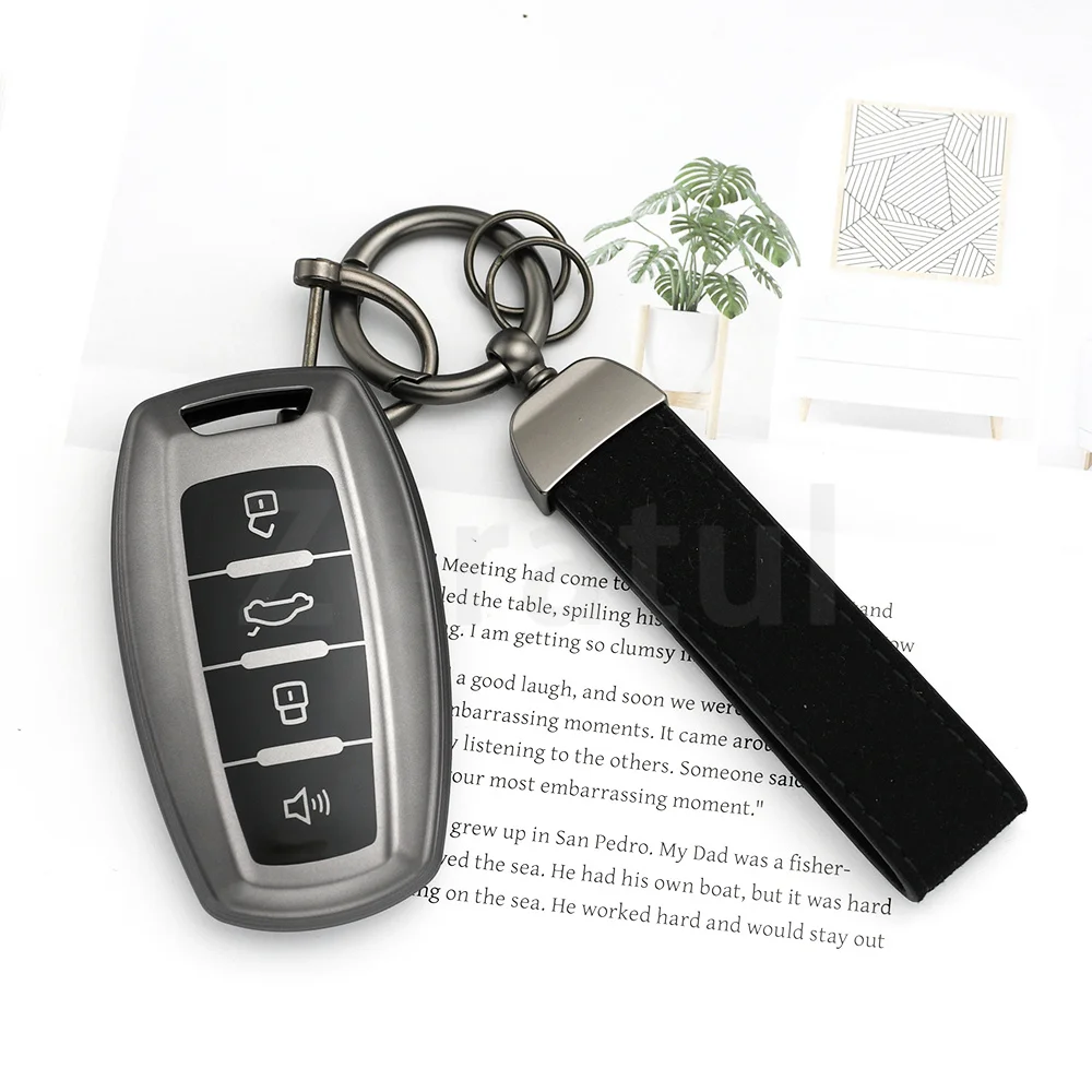 Auto Keyless Car Key Case Cover Shell Fob Accessories for Great Wall Haval Jolion 2022 H6 H7 H4 H9 F5 F7 F7X F7H H2S GMW Dargo