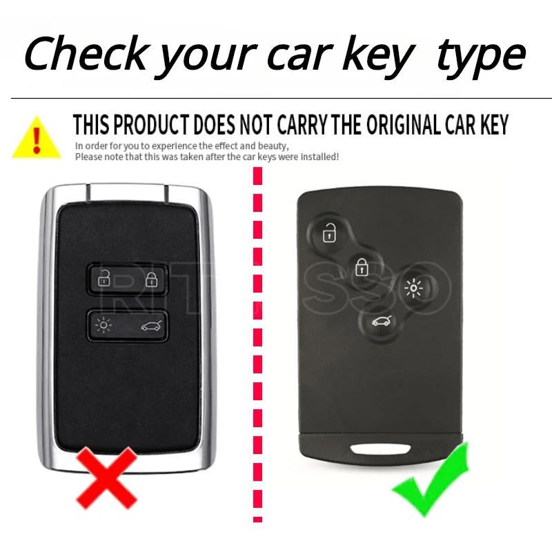 Leather Car Key Cover Case For Renault Megane 2 3 Clio Scenic Duster Kaptur Captur Logan Laguna Zoe Koleos Danilo Nema Fluence