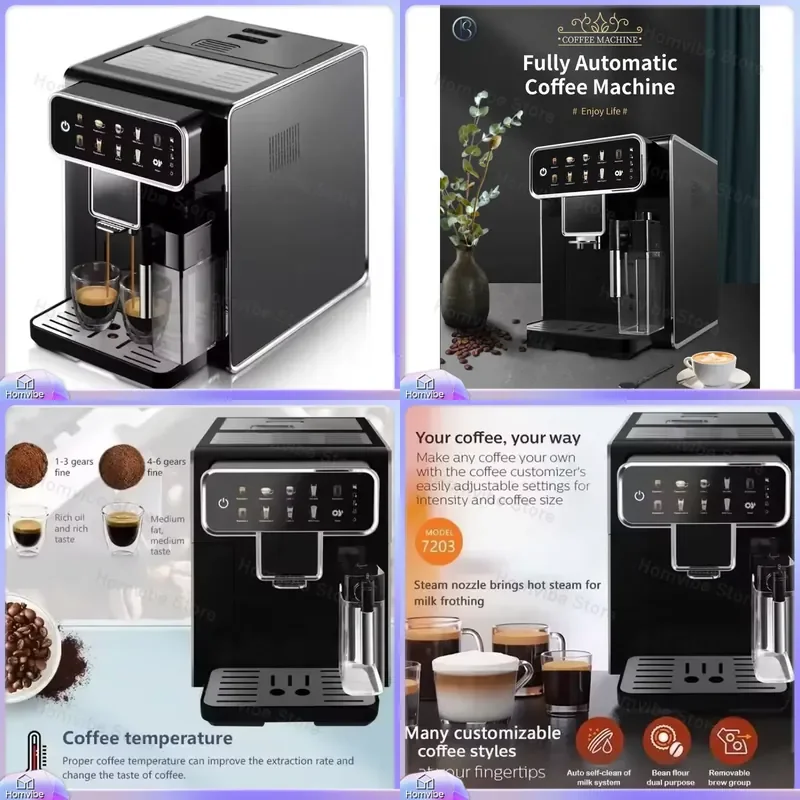 6-in-1 Espressoapparaat met me - Milk Frother Automatic recensie en prijs